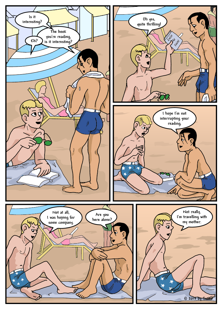 Bert Moody Reads A Book