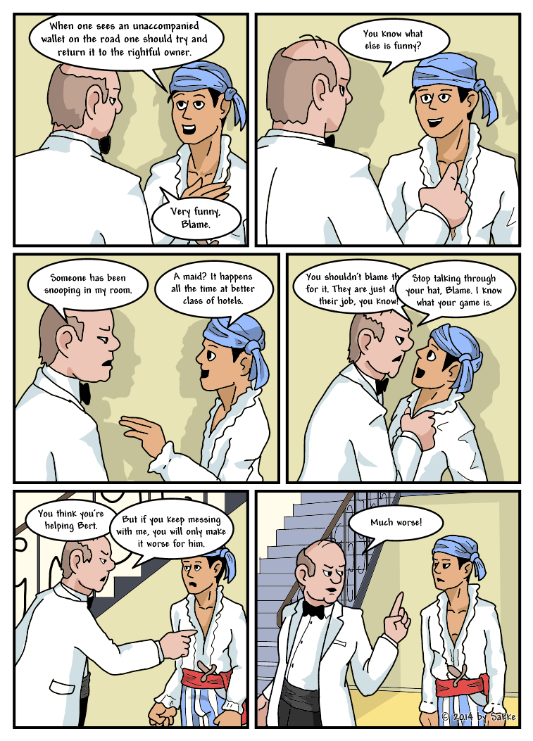 Manners Suspects Something